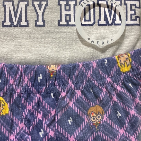 HARRY POTTER Girls Size 7-8 Summer Pj Set NEW - Picture 3 of 8